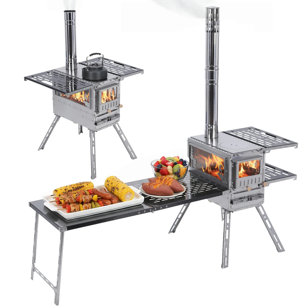 Tent Stove/Oven/Camping Table/Chimney