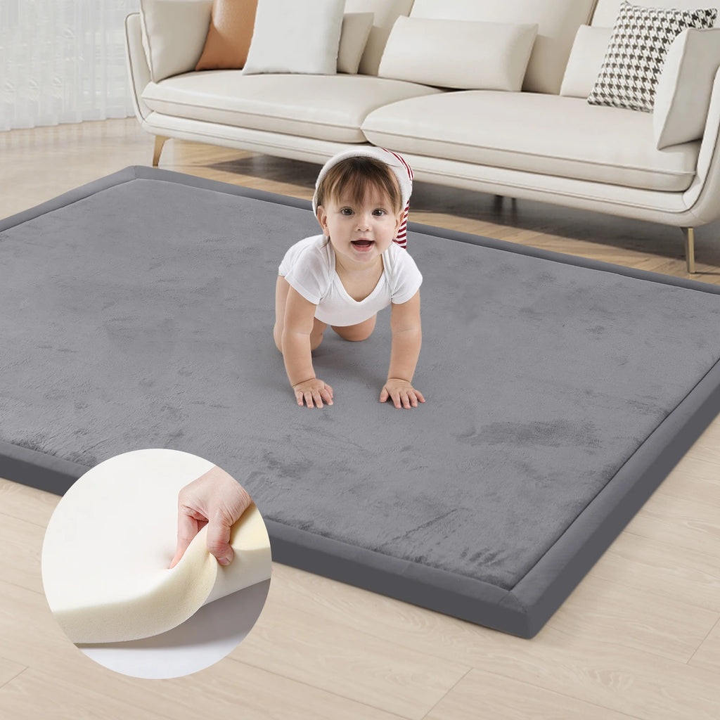 Large Velvet Solid Carpet