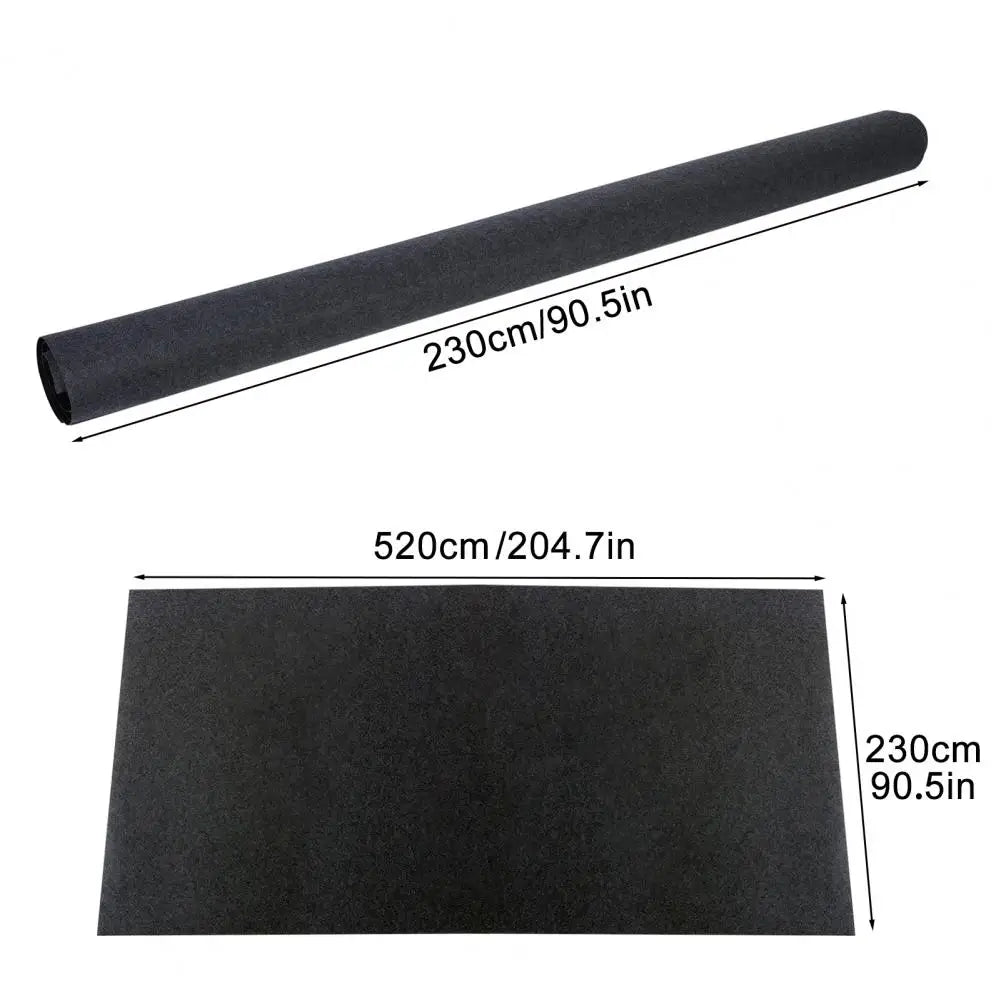 7'6"x17'4" Garage Floor Mat Dark Grey Absorbent
