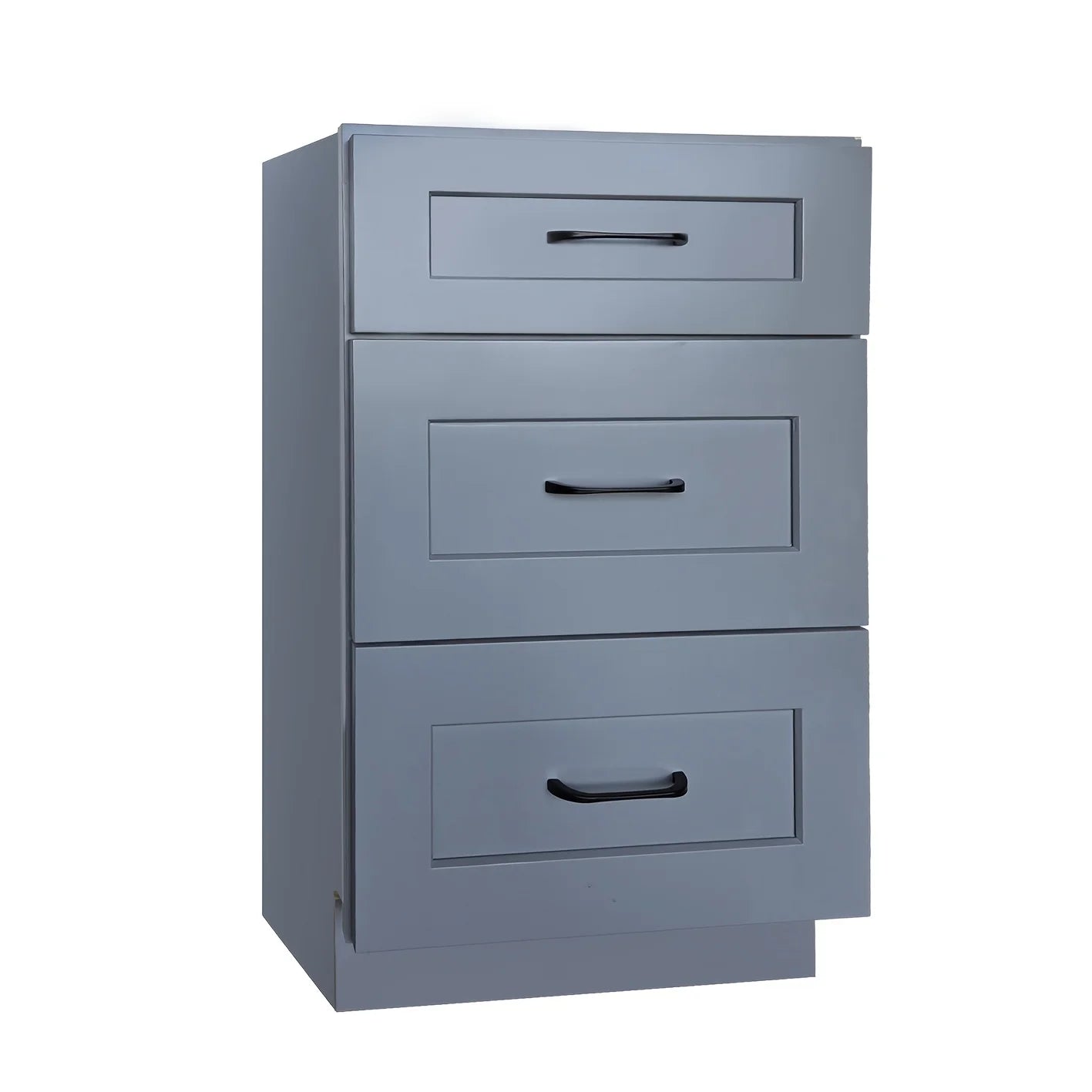 Shaker Style Base Cabinet W/3 Drawers RTA