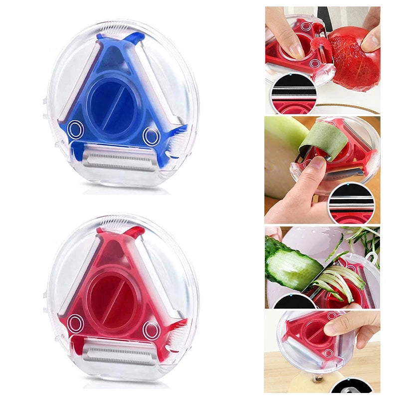 1/3PCS 3in1 Magic Trio Peele/ Slicer/Shredder