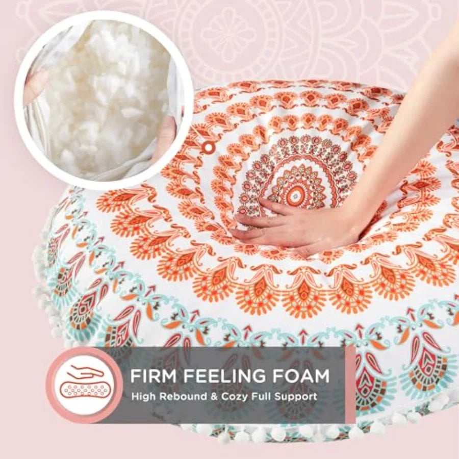 2 Floor Pillows Adults