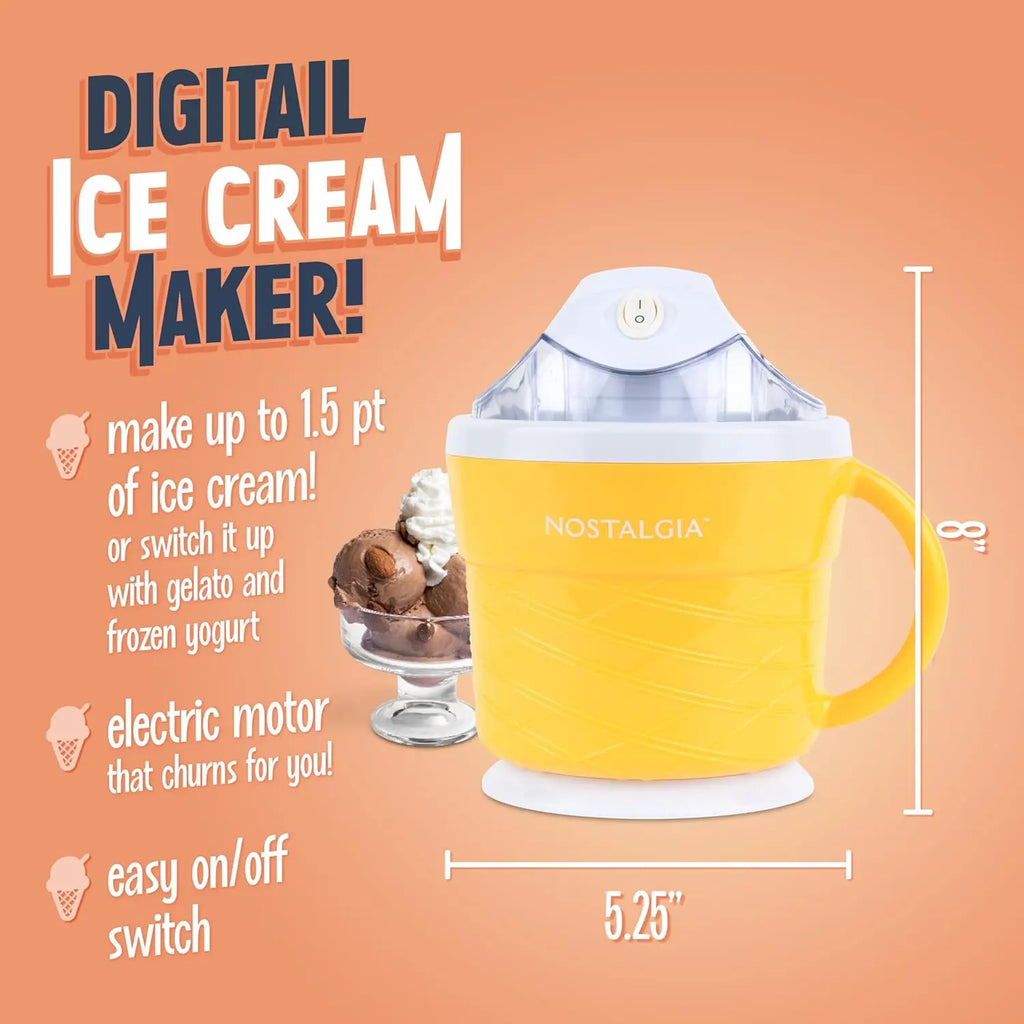 Electric Ice Cream Maker - Soft Serve Machine
