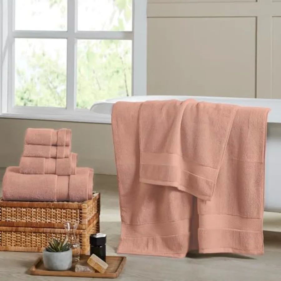 Luxury 6-Piece Quick-Dry Towel Set Plush