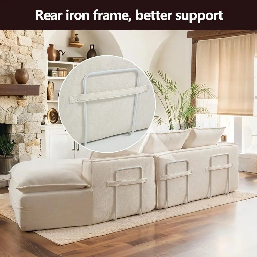 Oversized Deep Seat Cloud Couch