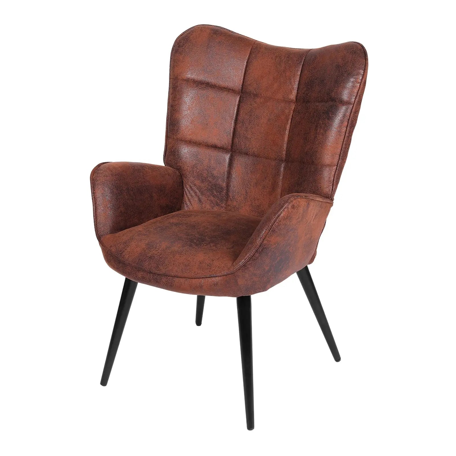 MCM Upholstered Faux Leather