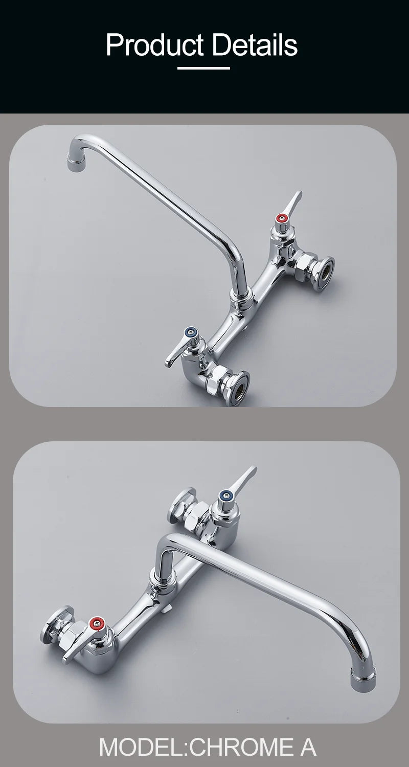 Chrome Wall Mounted Dual Copper Seat Switch