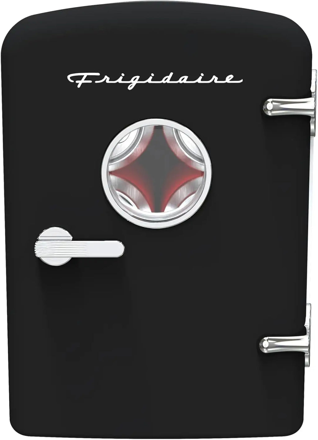 Retro 9-Can Mini Personal Fridge Portable