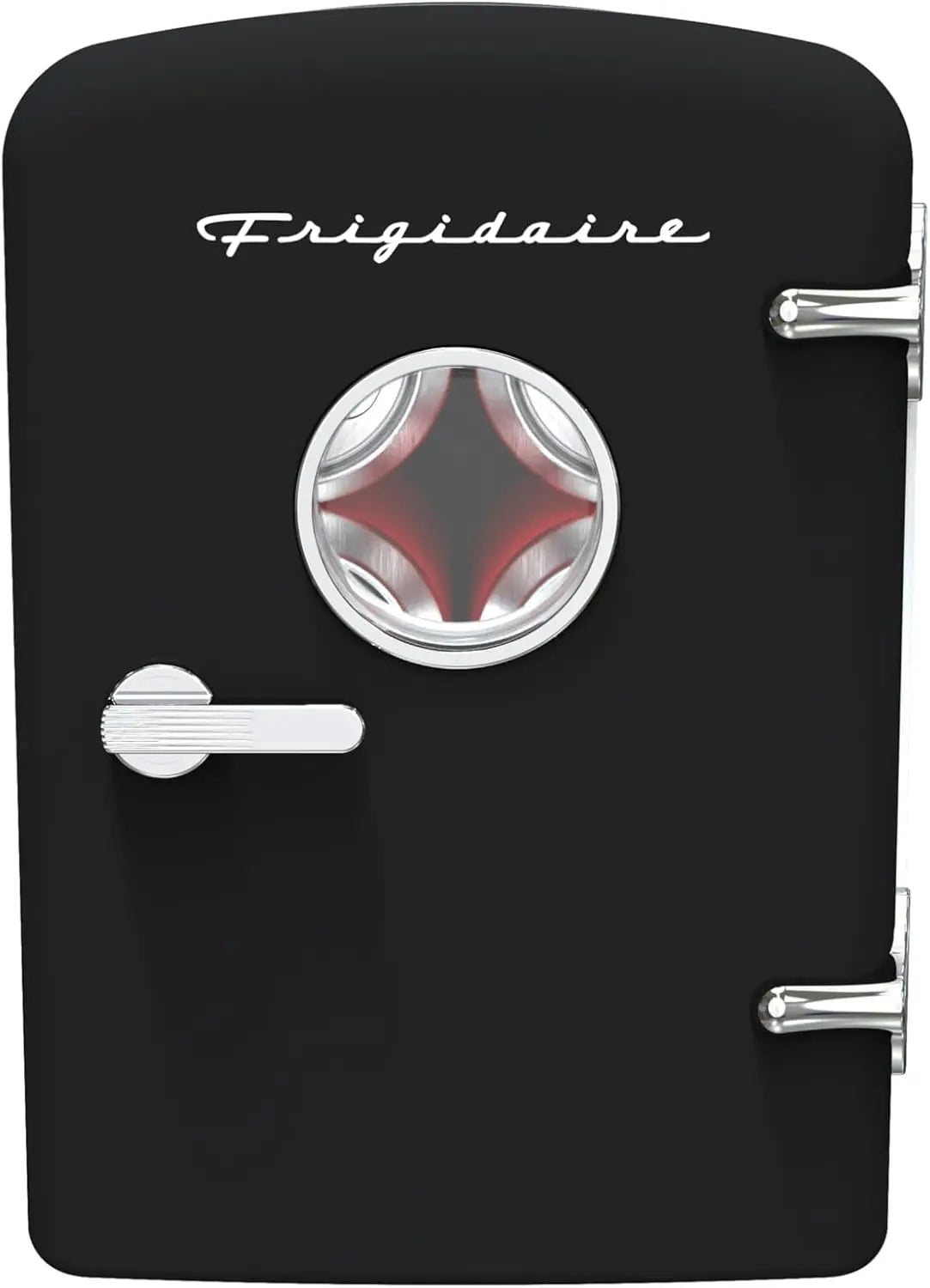 Retro 9-Can Mini Personal Fridge Portable