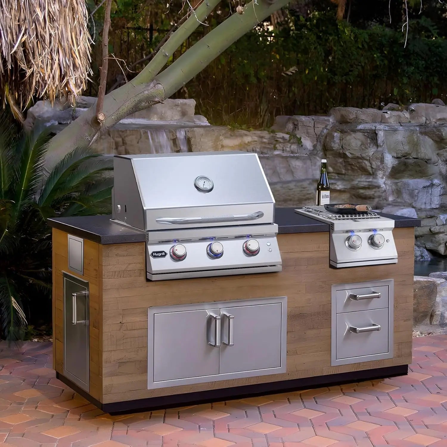 24,000BTU Propane Double Side Burner
