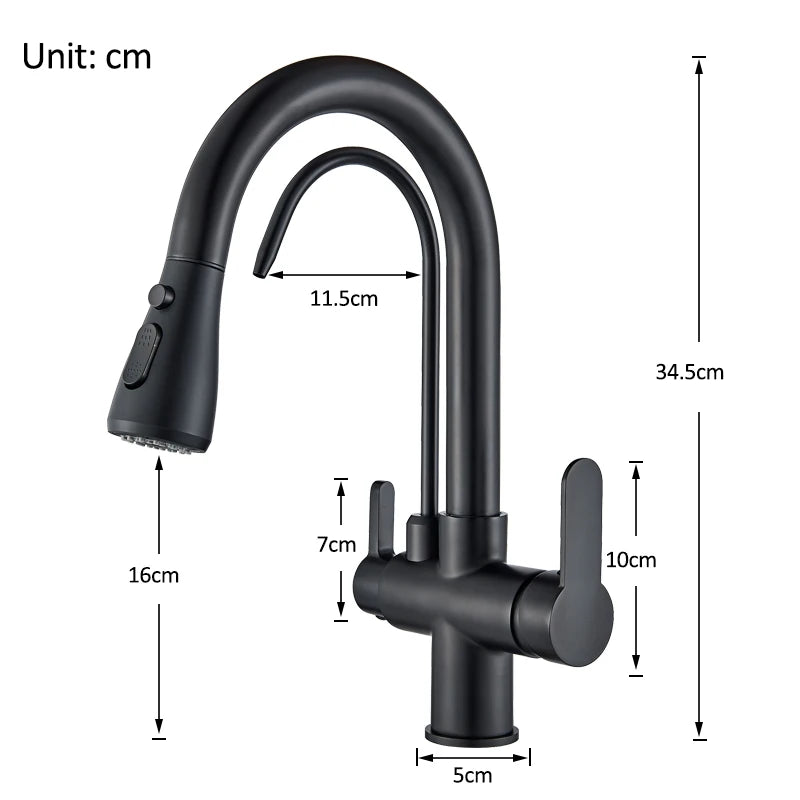 Touch Sensor Filter Pull Out Pure Water