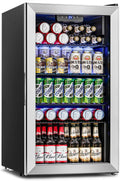 3.2 CF 126 Can Mini Fridge w/Glass Door f
