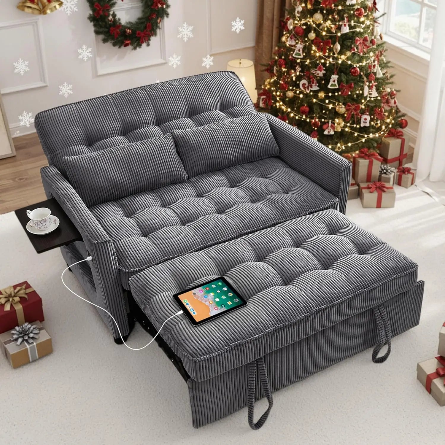 55: Sleeper Sofa Bed