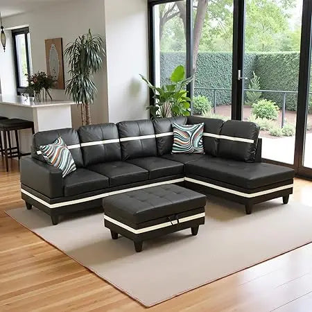 103.5" Oversized Sectional Couch L-Shaped