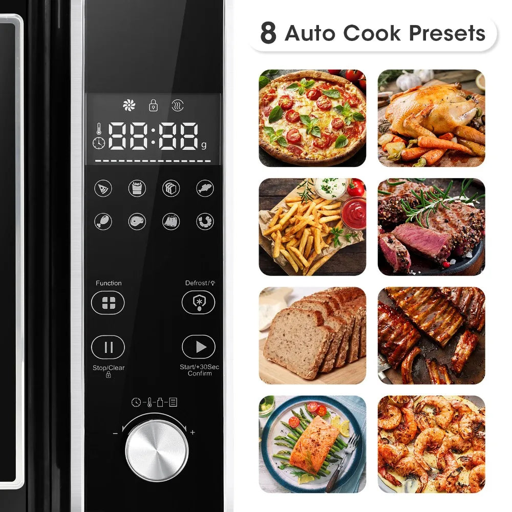 Microwave Oven, 1800W, LED Display
