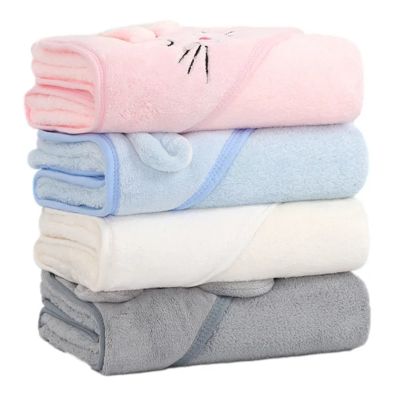 Animal Baby Bath Towels Soft