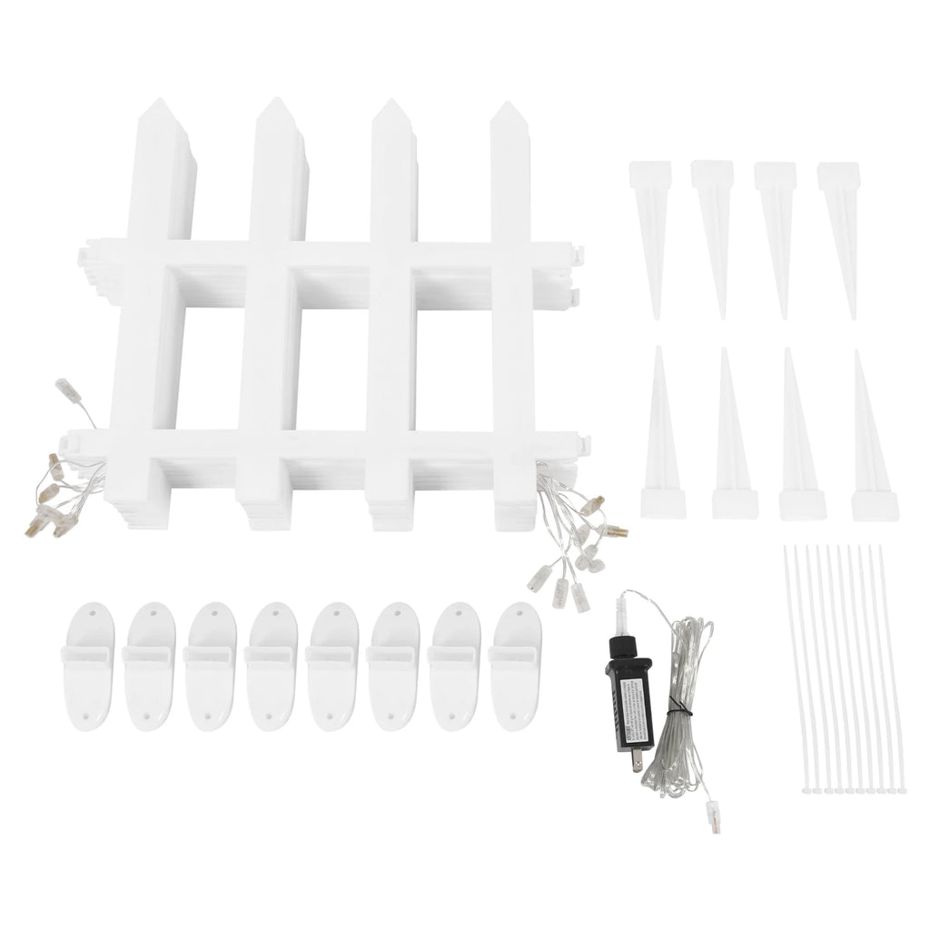 8 LED Fence Lights Waterproof