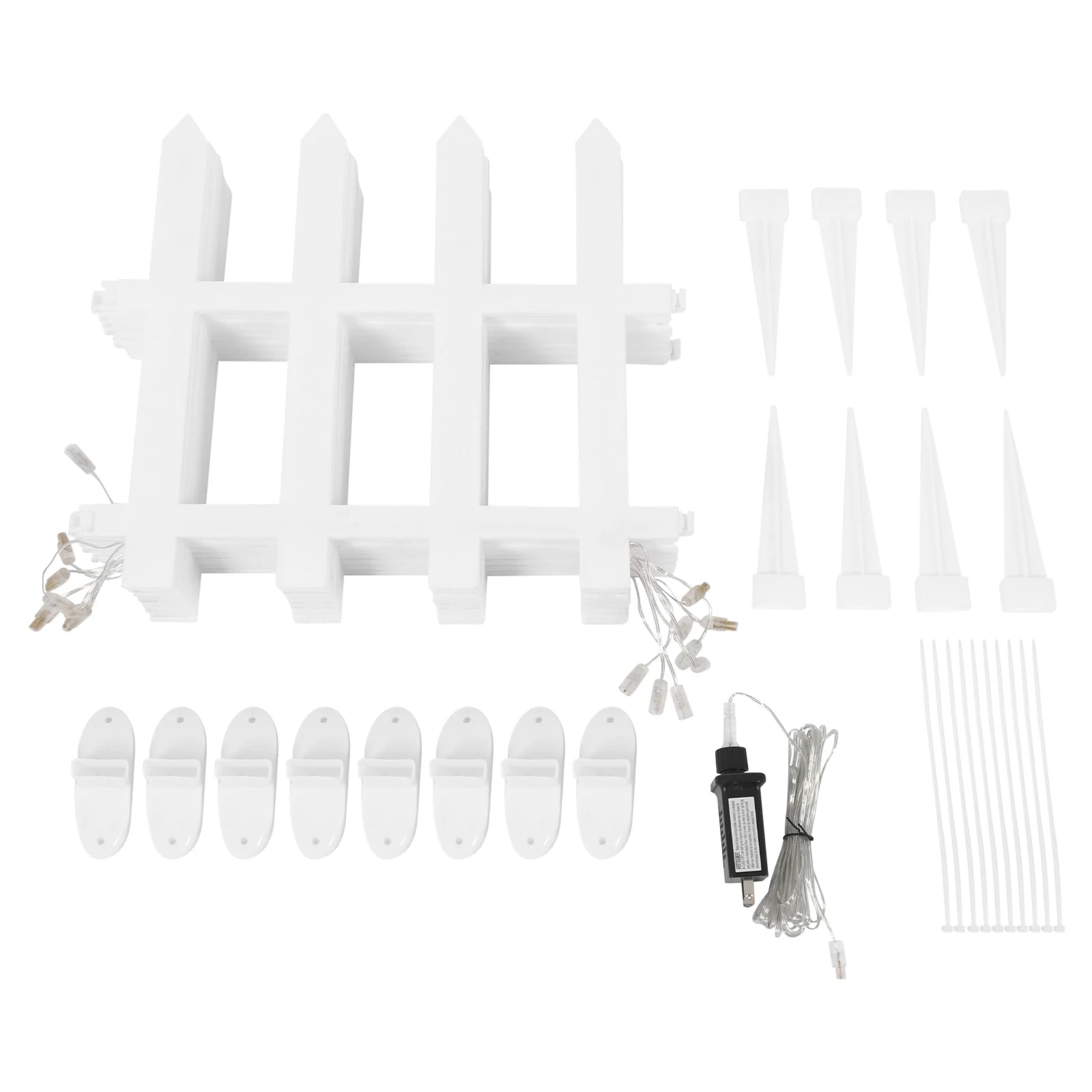 8 LED Fence Lights Waterproof