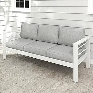 All-Weather Aluminum Patio Sofa