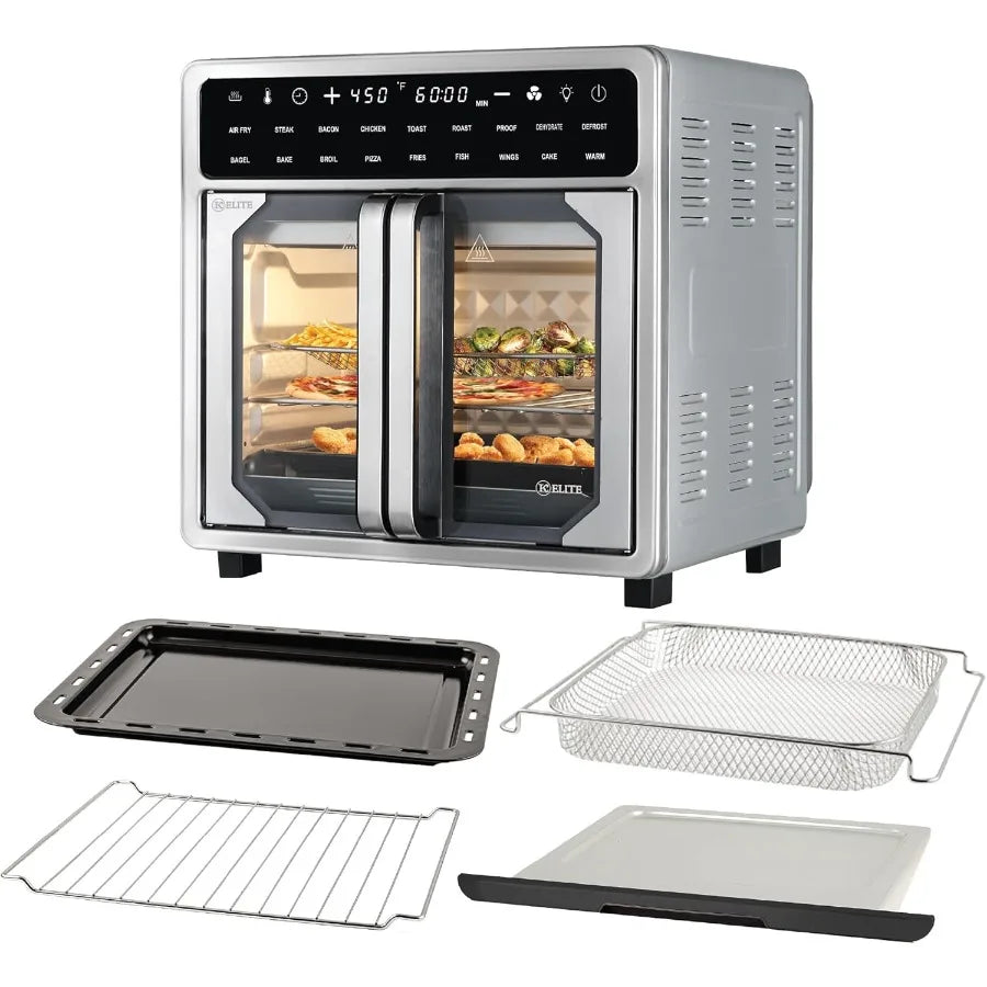 Kitchen Elite 16 Quart French Door Air Fryer