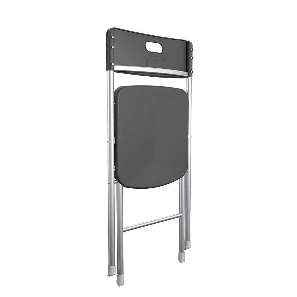 Resin Folding Chair w/Steel Frame