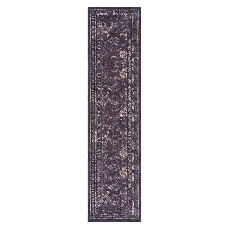 2'6"x10' Washable Purple Runner