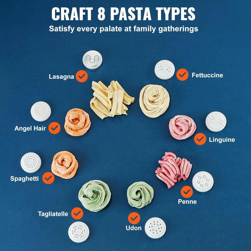 Electric Pasta Maker, 150W Automatic