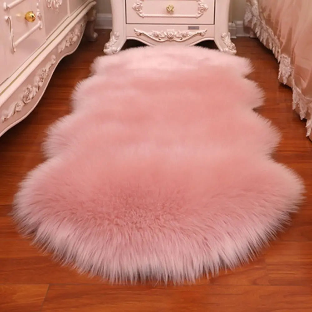 22x20 Washable Fluffy Sheepskin Rug