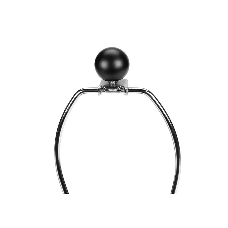 Contemporary 24" Table Lamp Black Concrete
