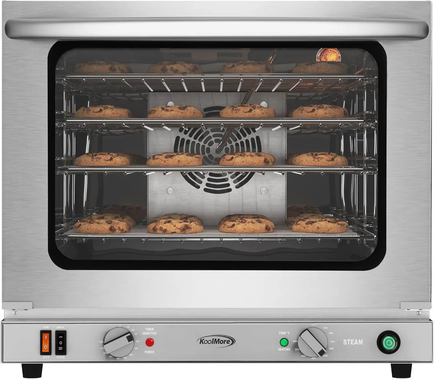 23 in. Commercial Countertop Oven with Steam