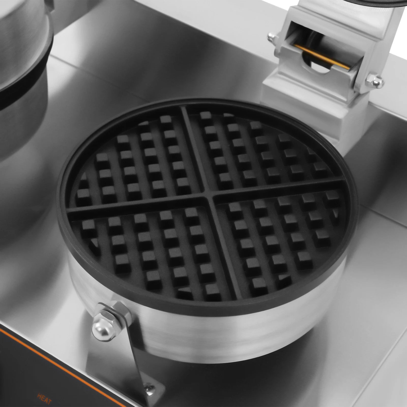 Electric Waffle Maker, Double-headed Stainless Adjustable (122-572°F)