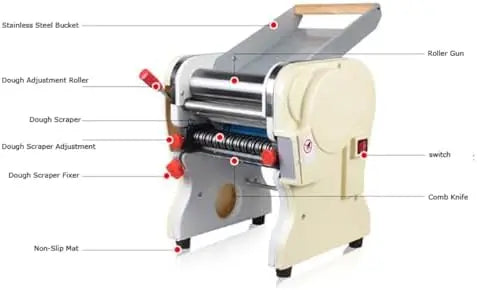 110V 550W Electric Pasta Maker - Stainless