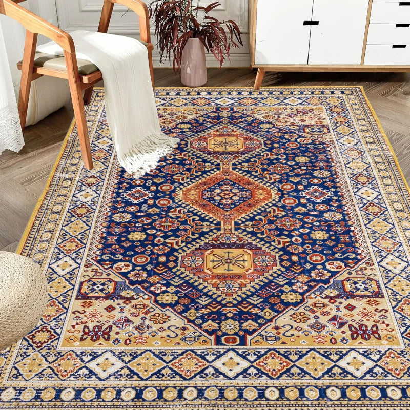 5x7 Vintage Bohemia Persian Washable