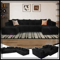 130" U-Shaped Cloud Sofa Bed