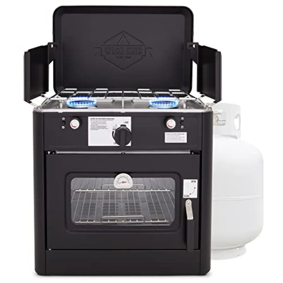Outdoor Gas Camping Oven w/Carry Bag