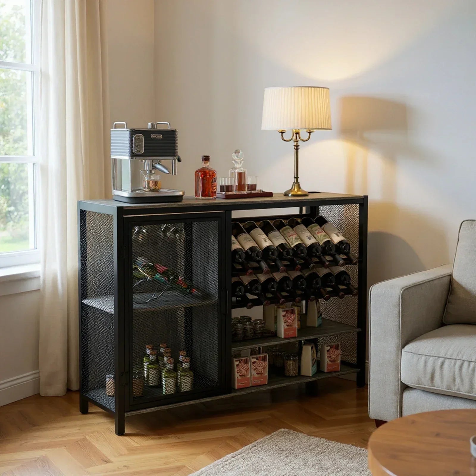 Wooden Wine Cabinet