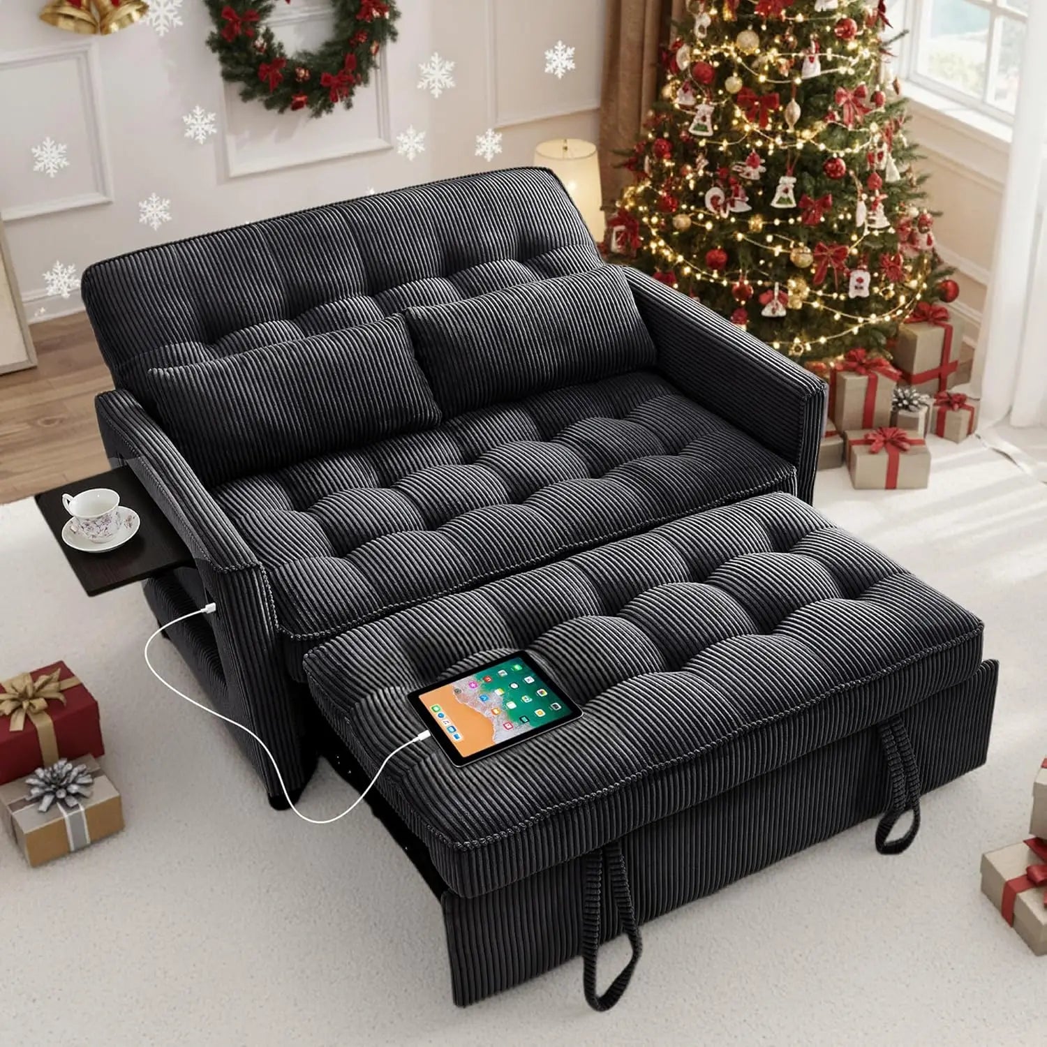 55: Sleeper Sofa Bed