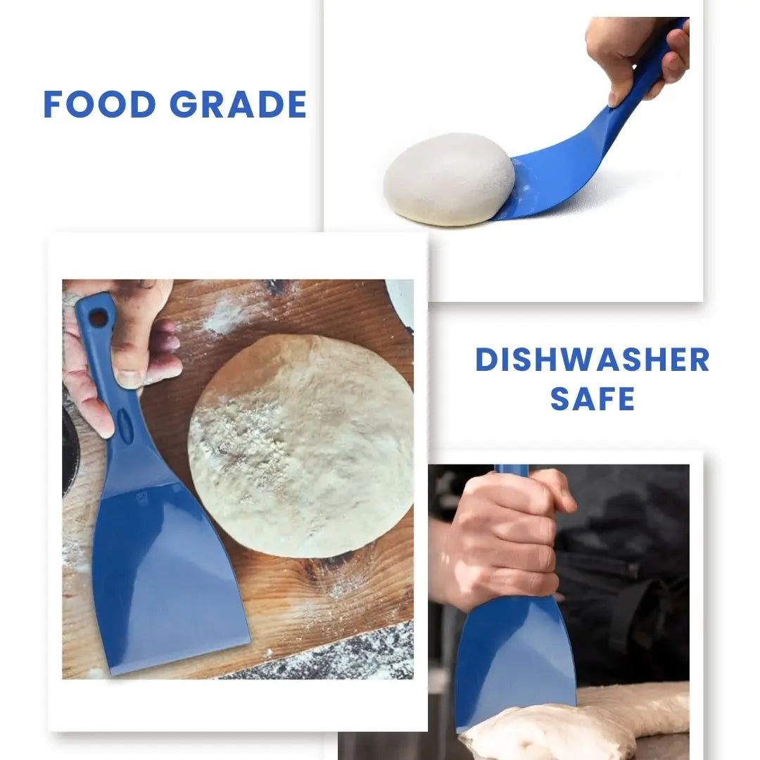Flexible Pizza Dough Scraper Spatula Cutter
