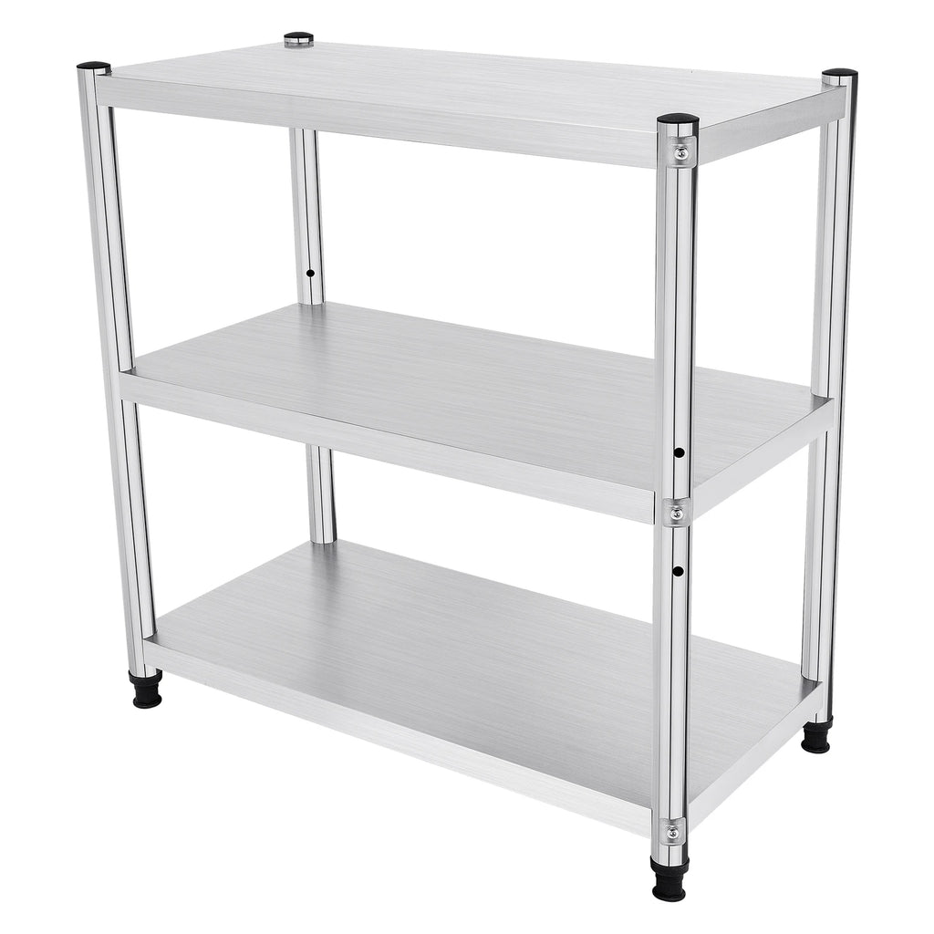3-Tier Stainless Steel Work 80*40*80cm