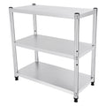 3-Tier Stainless Steel Work 80*40*80cm