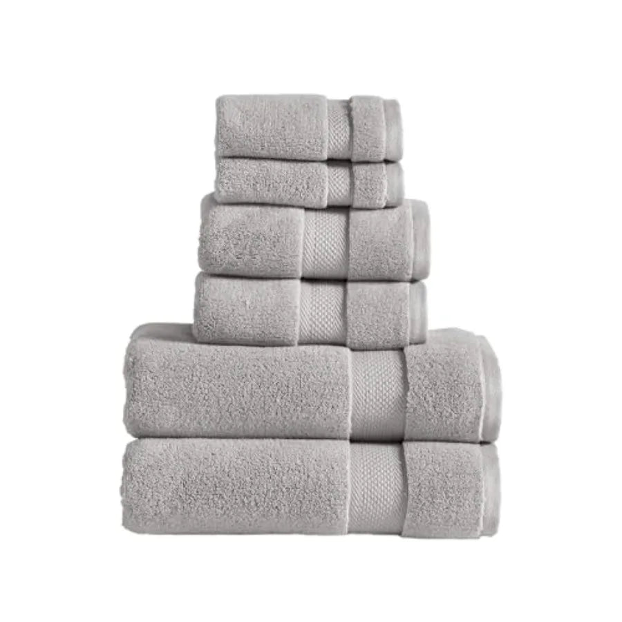 Luxury 6-Piece Quick-Dry Towel Set Plush