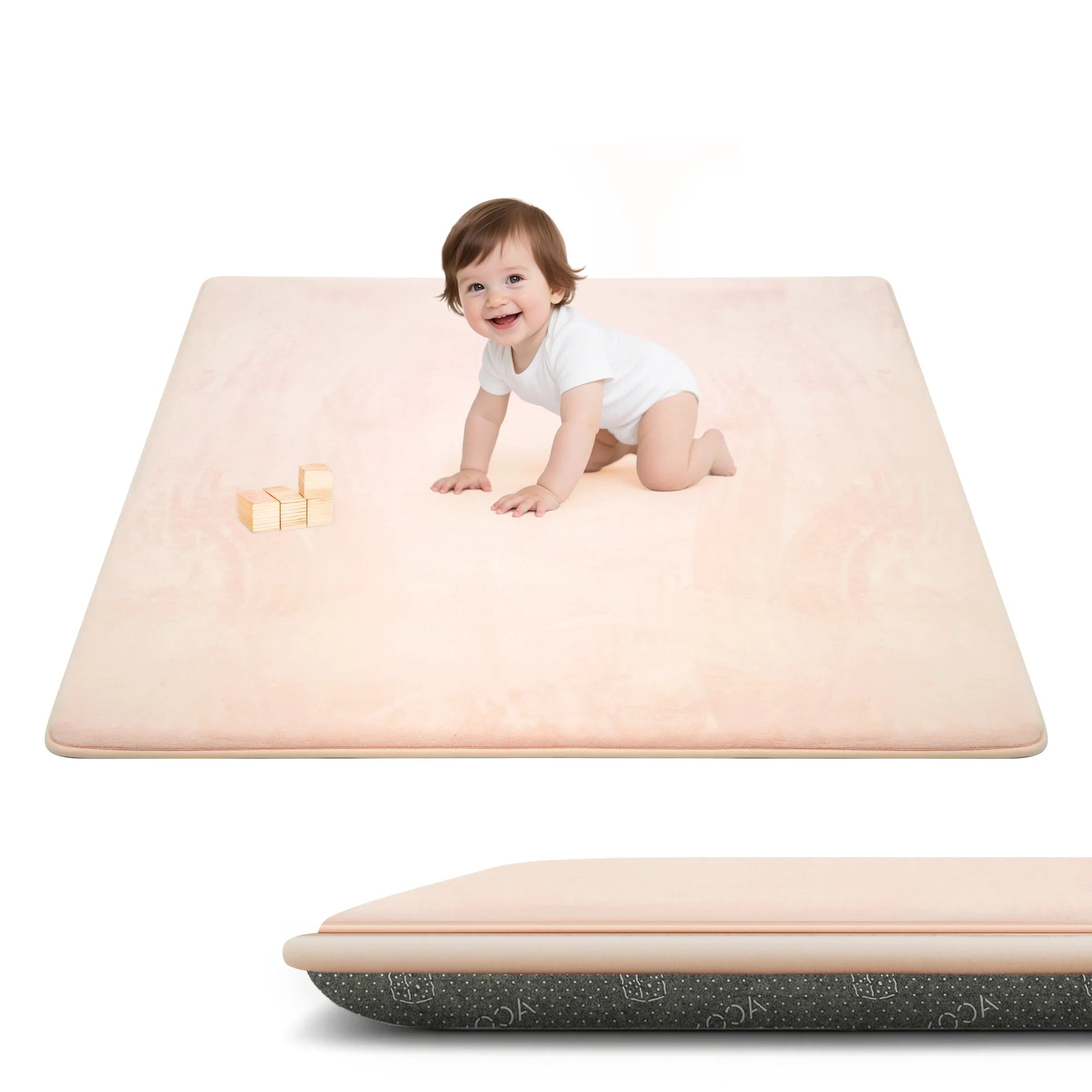 1.3“ Thick Memory Foam Playpen Mat