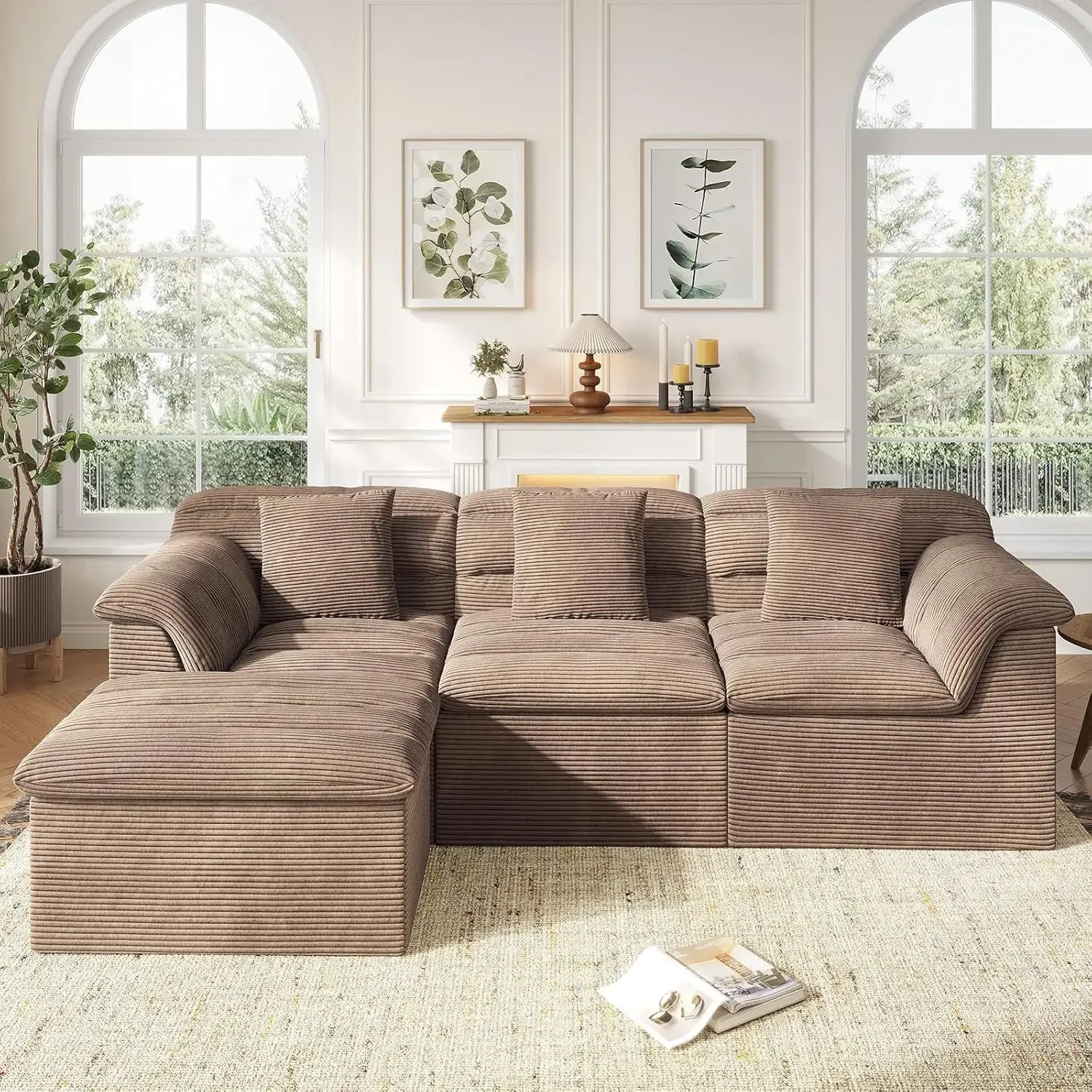 112" Modular Cloud Sectional