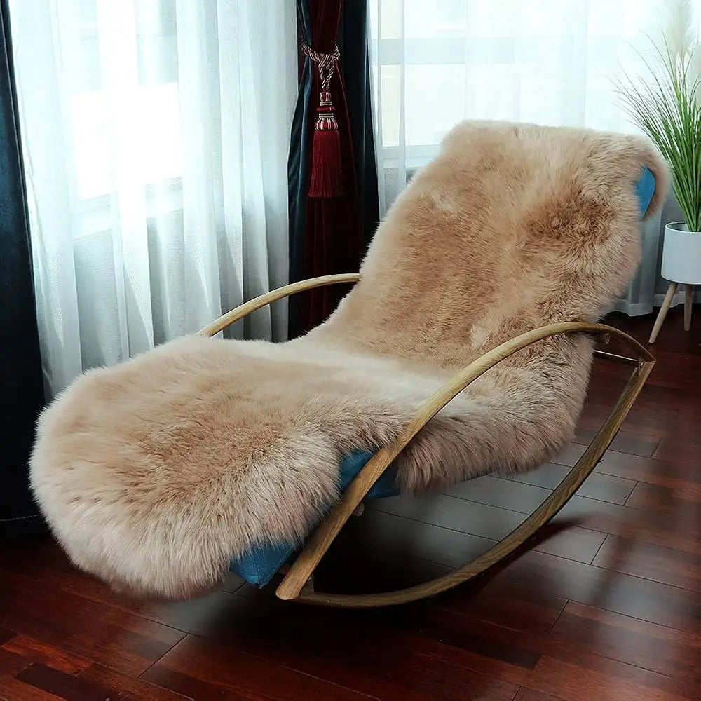 Genuine Sheepskin Wool Rug