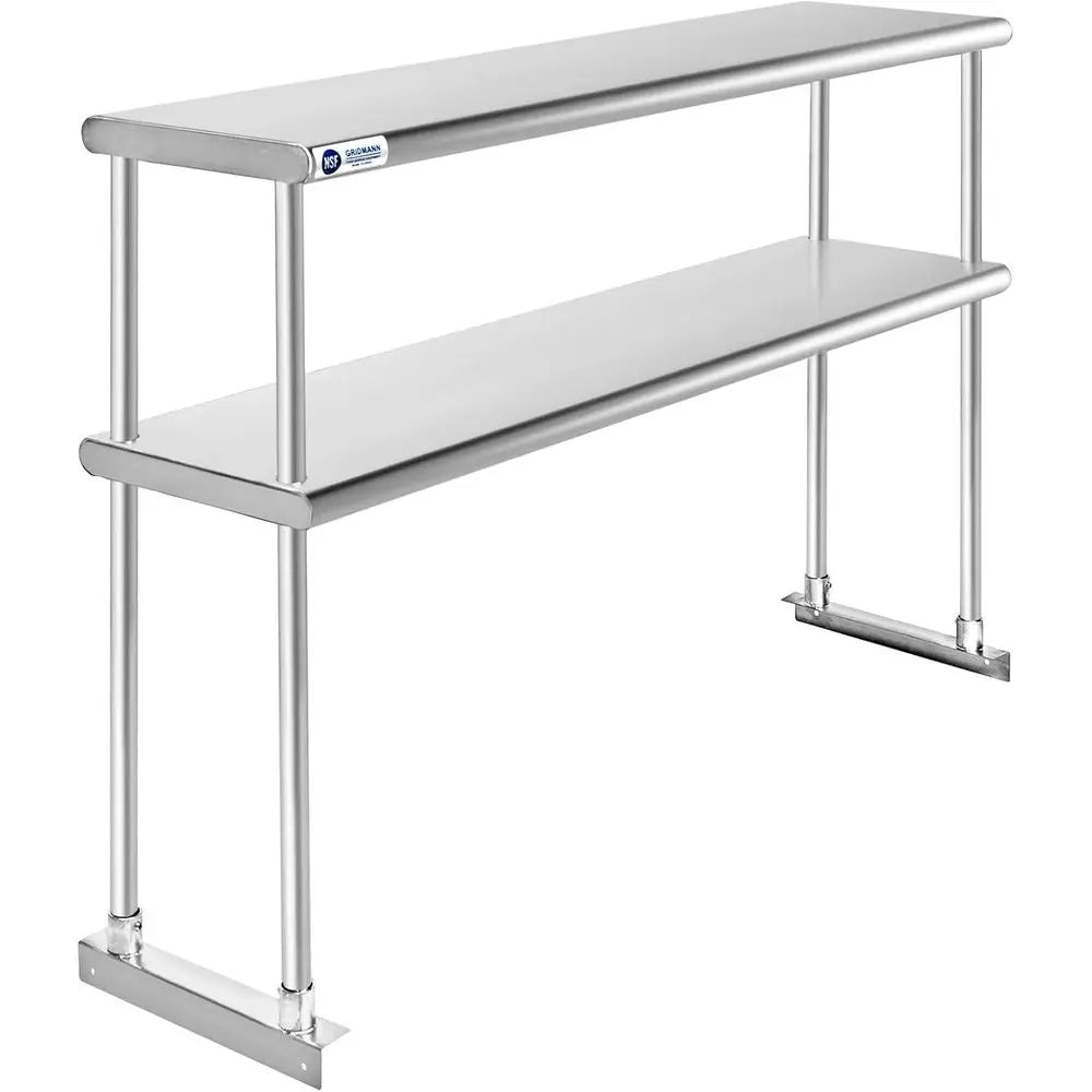 Commercial Kitchen Prep 2-Tier 48 x 12