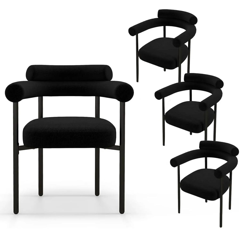 4 Black w/Arms MCM