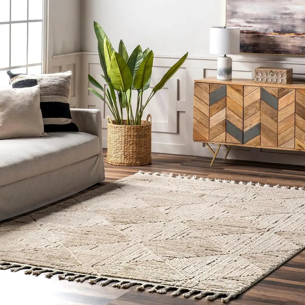 9'x12' Geometric Stain Resistant