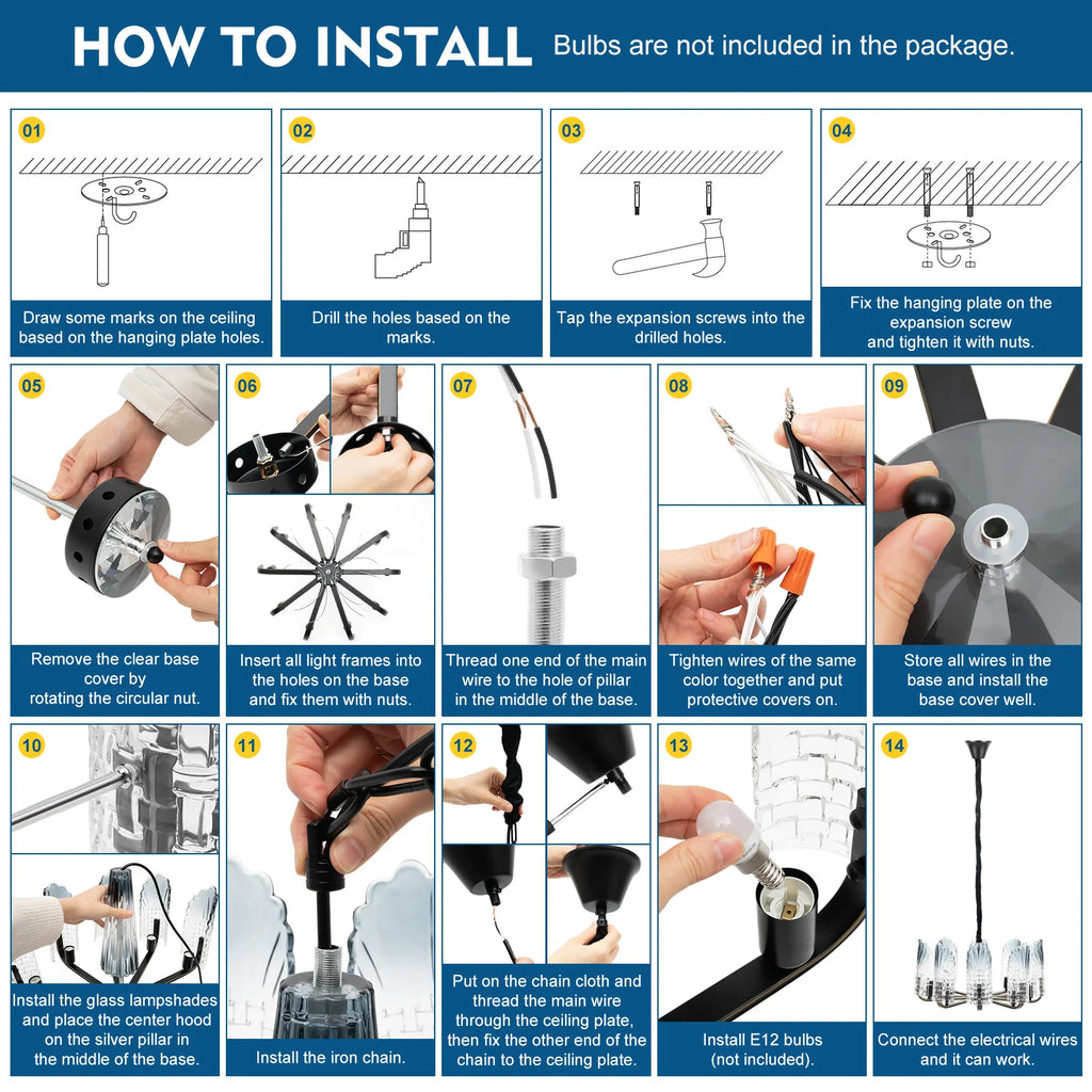 110V Modern Chandelier