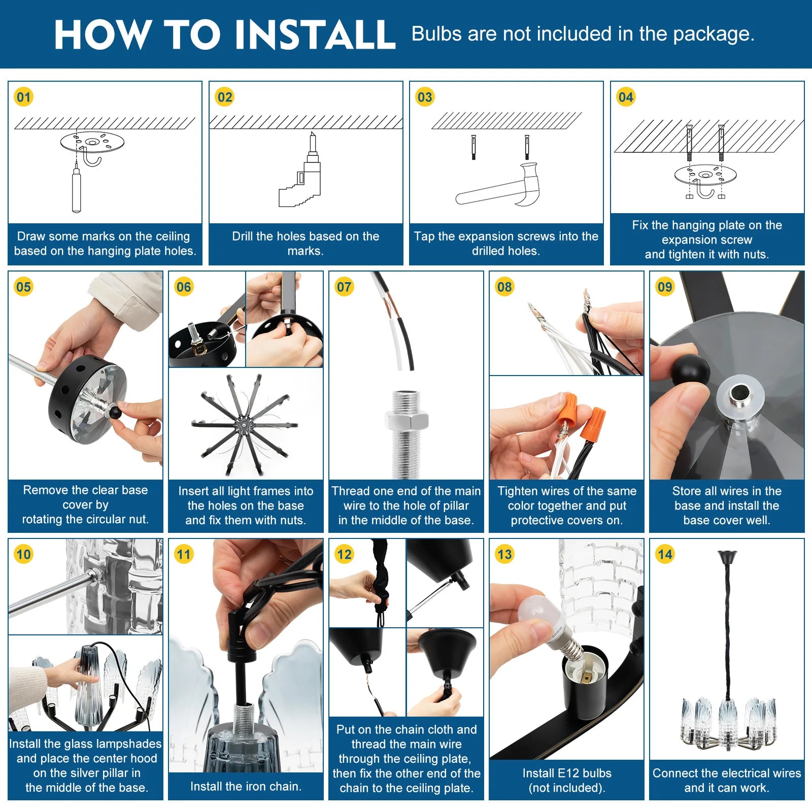 110V Modern Chandelier