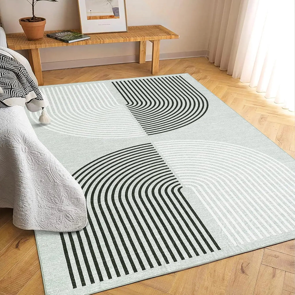 Modern Geometric Soft Washable